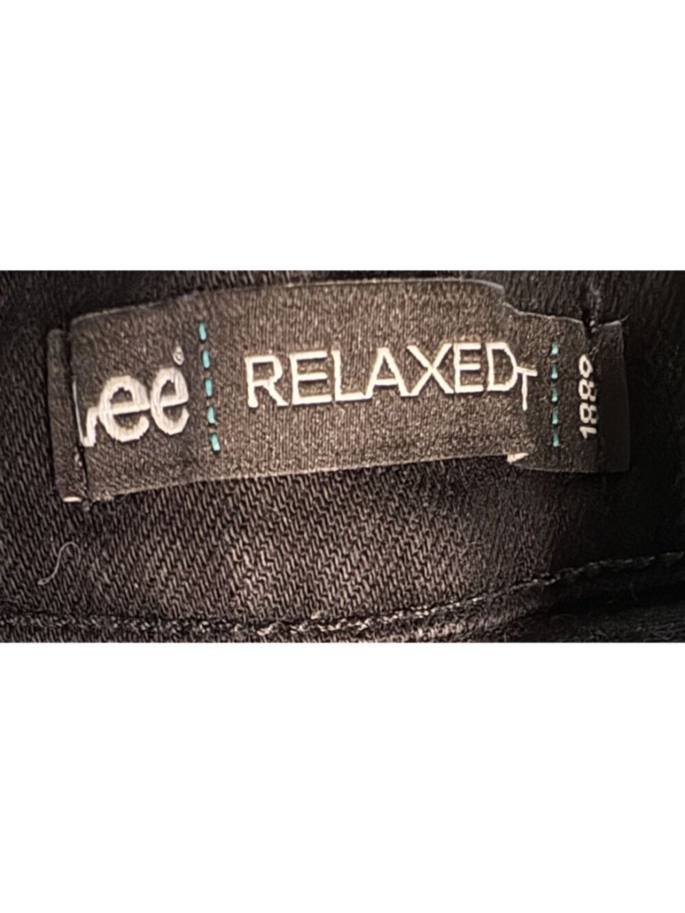 Lee Rider Jeans Womens Size 10 Petite Black Straight Relaxed Fit 5 Pocket Denim - Picture 4 of 16